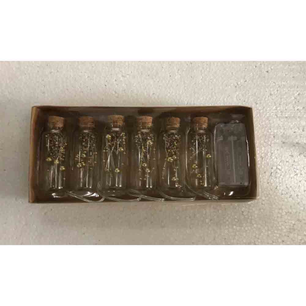 ΓΥΑΛΙΝΗ ΓΙΡΛΑΝΤΑ ΜΕ 8 ΜΠΟΥΚΑΛΑΚΙΑ 20*13.8*3.8cm 4ΣΧΕΔΙΑ ΑΣΣ