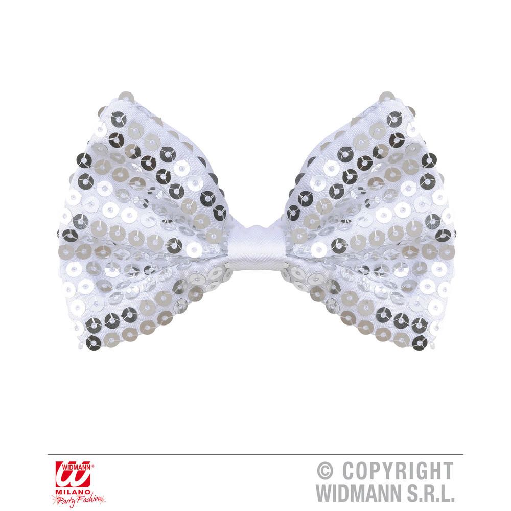 FARFALLINO IN PAILLETTES ARGENTO