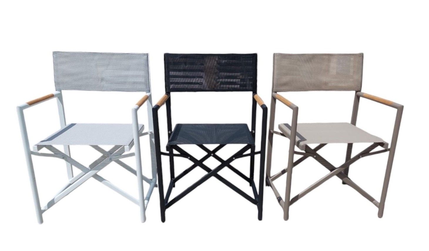 Πολυθρονα Σκηνοθετη Αλουμινιου