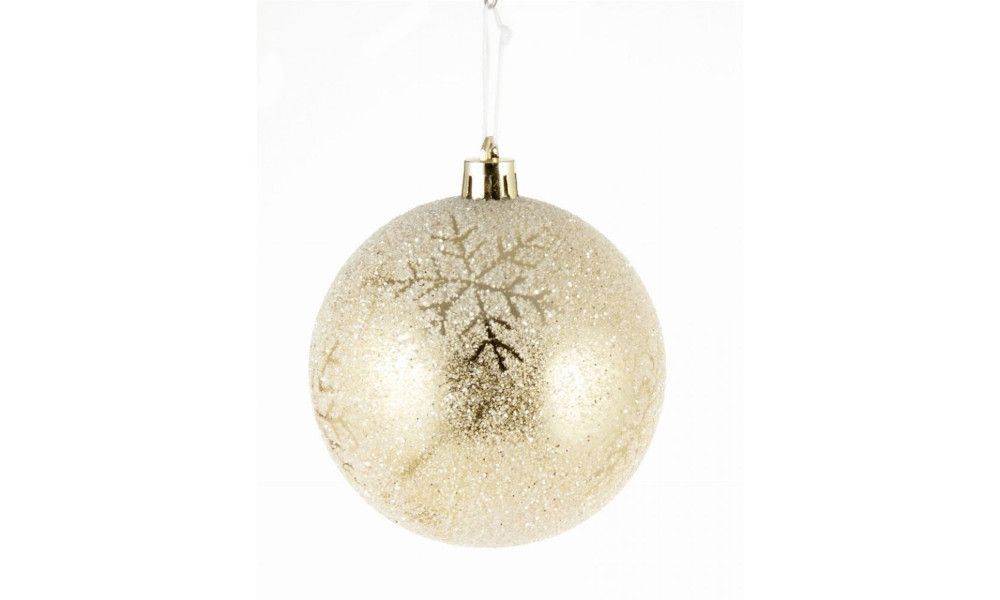 ΜΠΑΛΑ ΝΤΕΚΟΡ  8CM ΧΡΥΣΗ ΧΙΟΝΕ ΝΙΦΑΔΑ ΣΕΤ 6