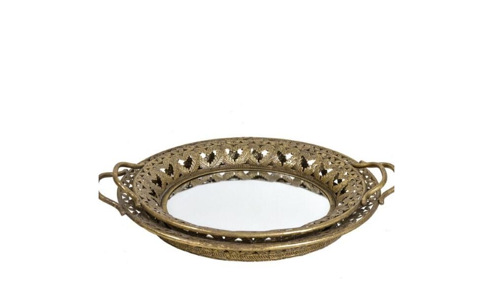 HT448 Σ/2 ΣΤΡΟΓΓΥΛΟΙ ΜΕΤΑΛ. ΔΙΣΚΟΙ, ΜΕ ΚΑΘΡΕΠΤΗ Δ.