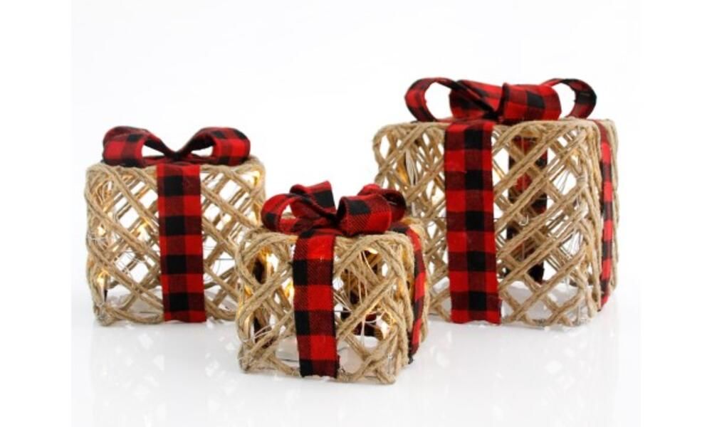 ΚΟΥΤΙΑ ΔΩΡΟΥ LED ΜΠΑΤΑΡΙΑΣ,ΜΕ ΚΟΚΚΙΝΟ ΛΑΜΠ.