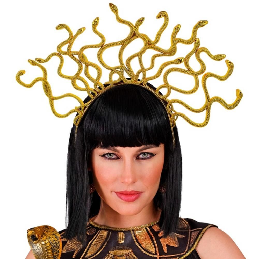 GOLD MEDUSA HEADBAND