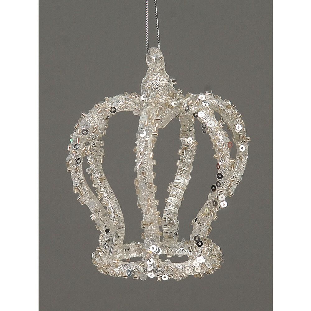 Crown ornament 10cm