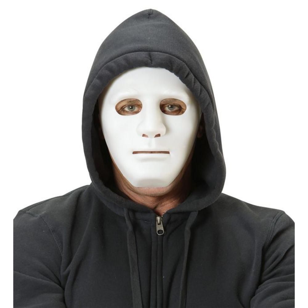 WHITE ANONYMOUS MASK