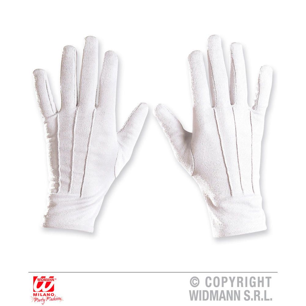 GLOVES white
