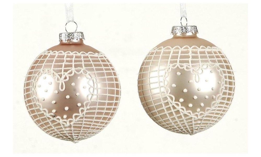 ΓΥΑΛΙΝΗ ΜΠΑΛΑ ΚΑΡΔΟΥΛΑ 8 CM