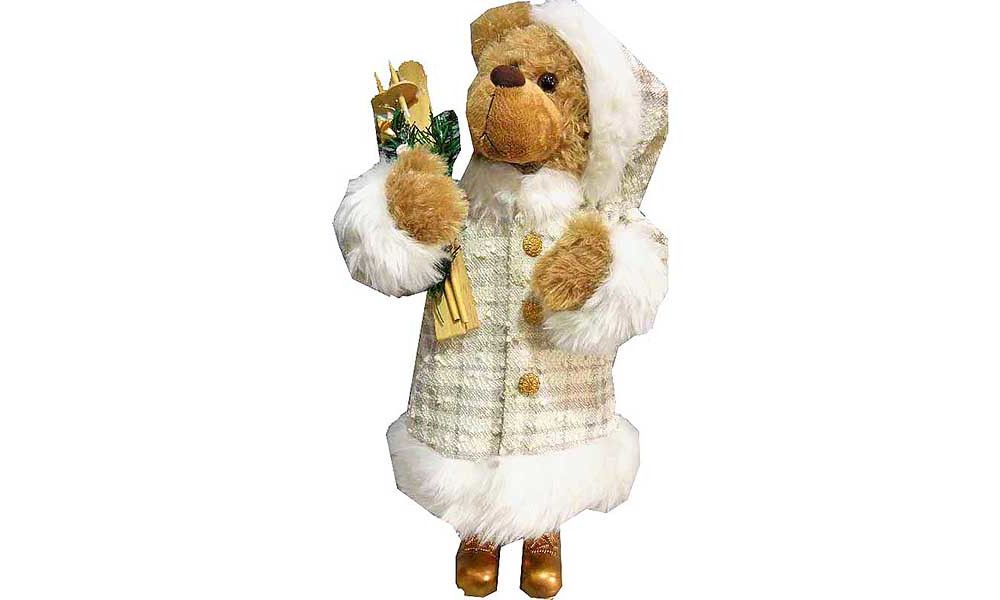 ΑΡΚΟΥΔΑΚΙ ΜΠΕΖ ΜΕ ΠΑΓΟΠΕΔΙΛΑ 46CΜ