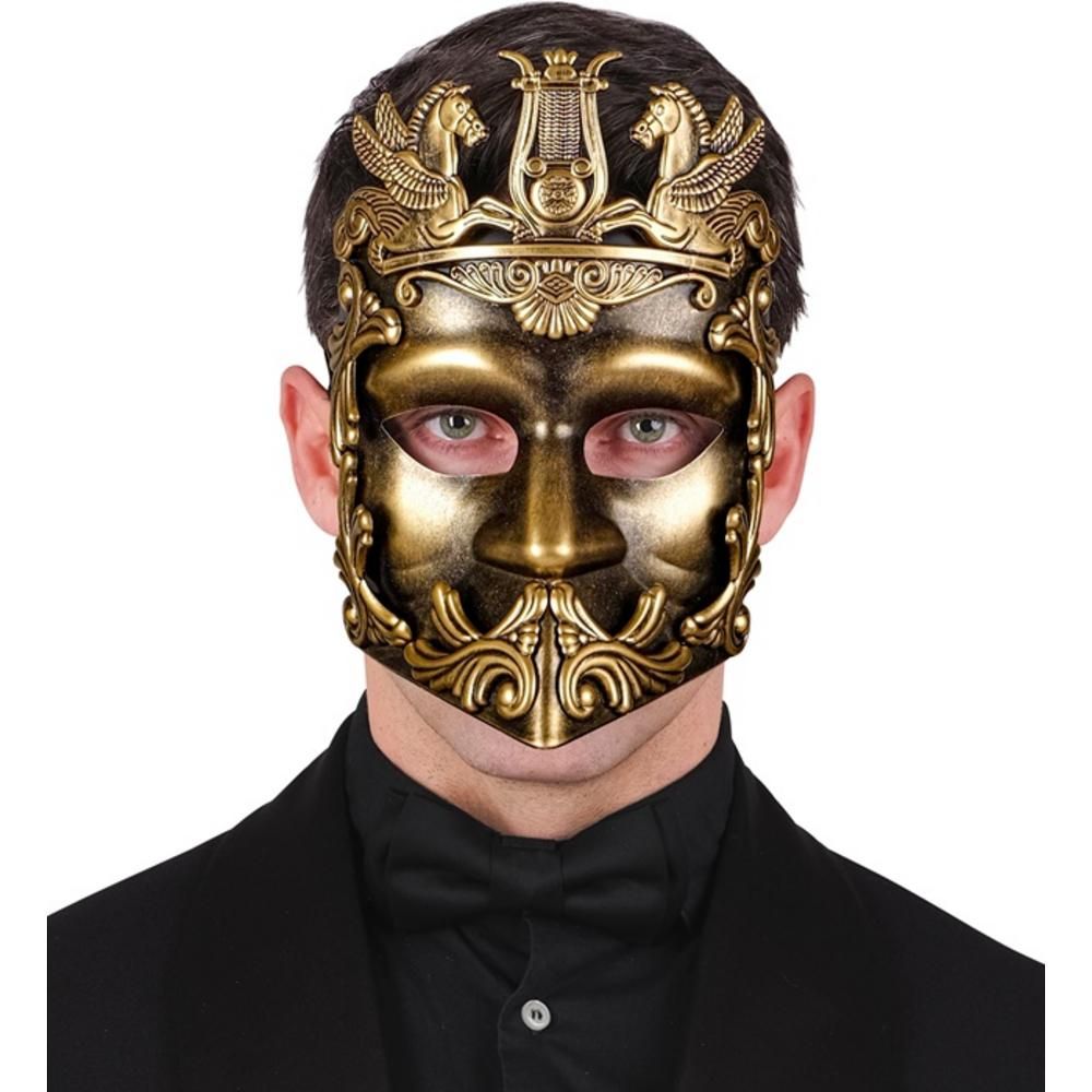 MASK GREEK ROMAN GOLD