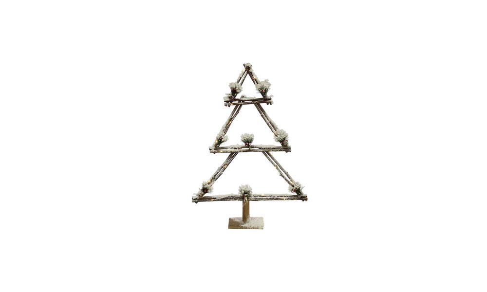 ΞΥΛΙΝΟ ΔΕΝΤΡΟ ΜΕ ΦΩΣ 72CM 30LED