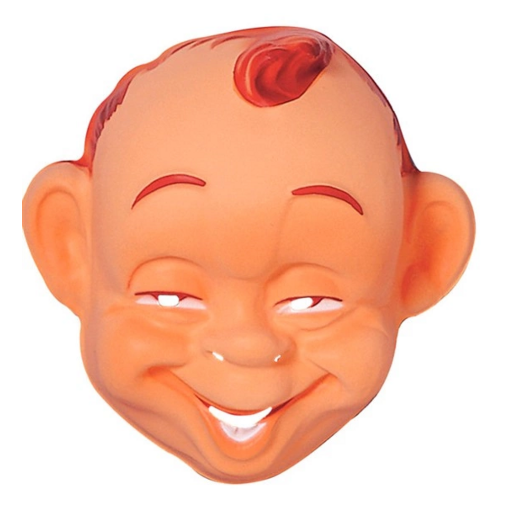 Pk 12 SMILE BABY MASK plastic