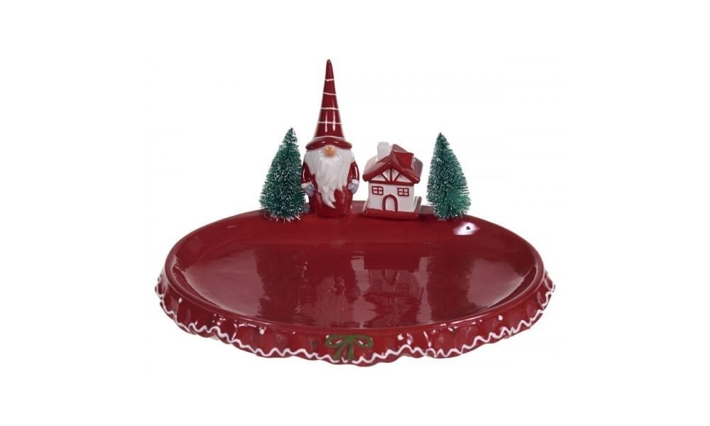 ΚΕΡΑΜΙΚΗ ΠΙΑΤΕΛΑ ΜΕ ΝΑΝΟΥΣ 34X25X17CM