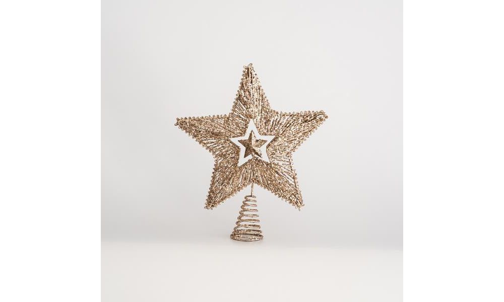 ΚΟΡΥΦΗ ΔΕΝΤΡΟΥ, ΑΣΤΕΡΙ, ΣΑΜΠΑΝΙ, ΜΕ ΑΣΤΕΡΑΚΙ ΣΤΟ ΕΣΩΤΕΡΙΚΟ ΤΗΣ, 25x30cm