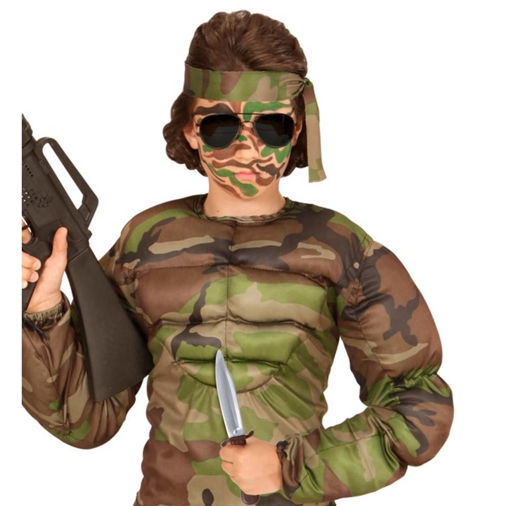 DAGGER WITH CAMOUFLAGE SCABBARD - 28 cm