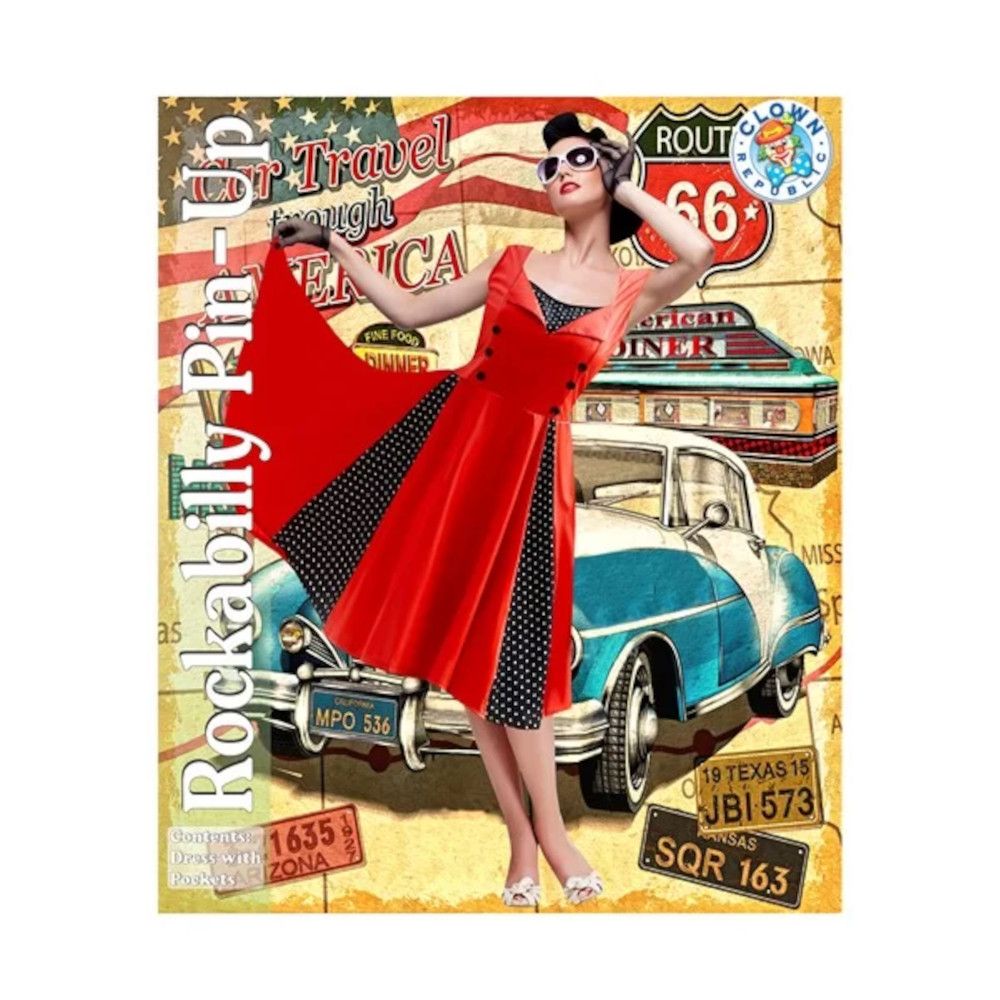 ΣΤΟΛΗ ROCKABILLY PIN UP No.M