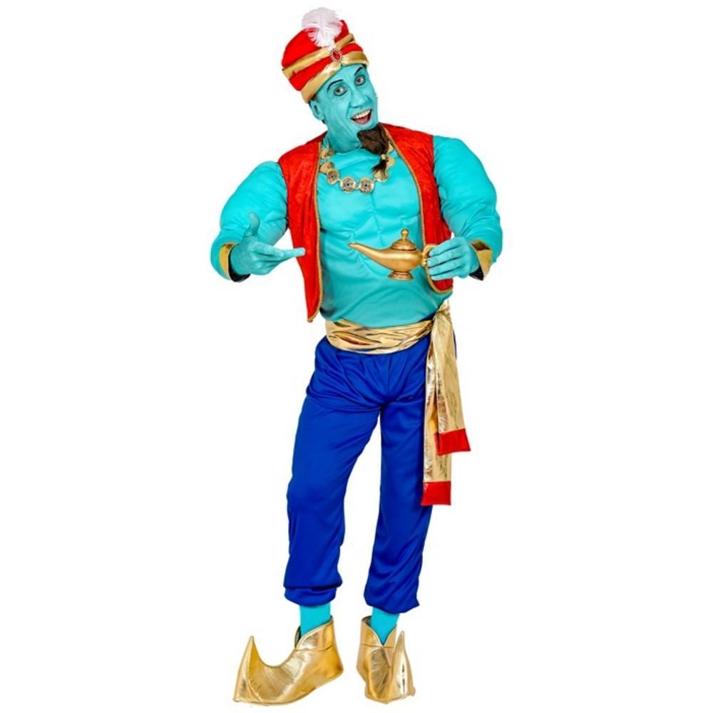 MAGIC GENIE  (muscle shirt, vest, pants, sash, shoe covers, turban)
