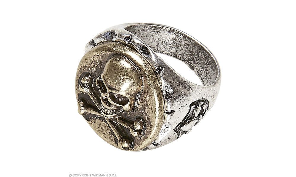 SKULL CROSS BONES RING