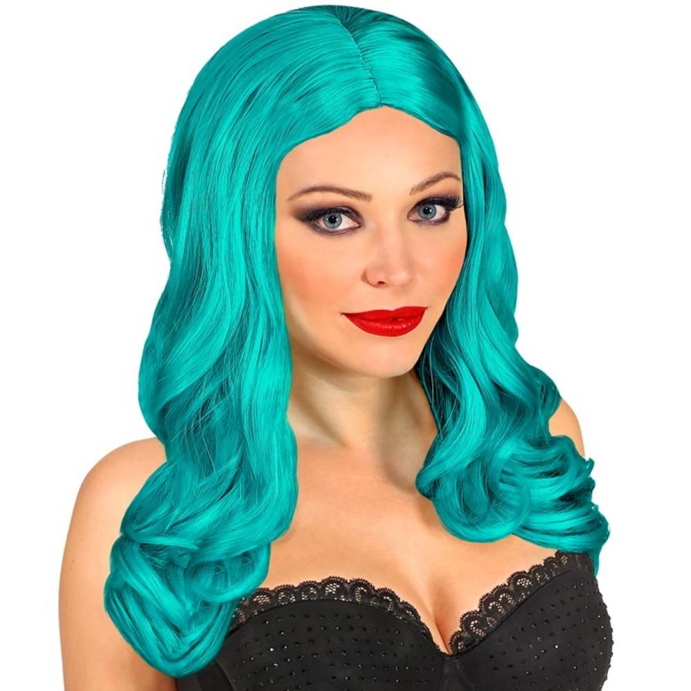 TURQUOISE ROXY WIG in box