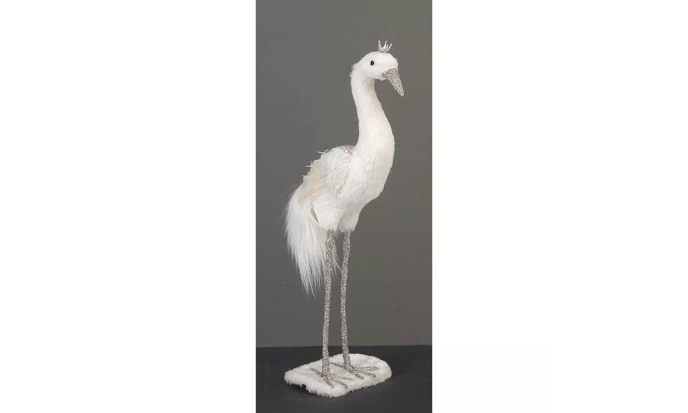 White Crane Stand 55cm