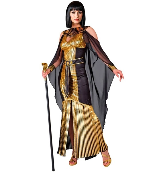 EGYPTIAN QUEEN (dress, collar with cape, belt)