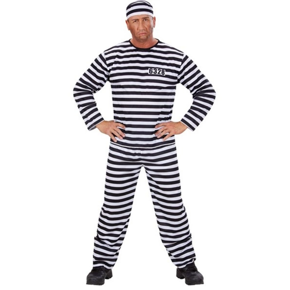 CONVICT  white/black (coat, pants, hat)