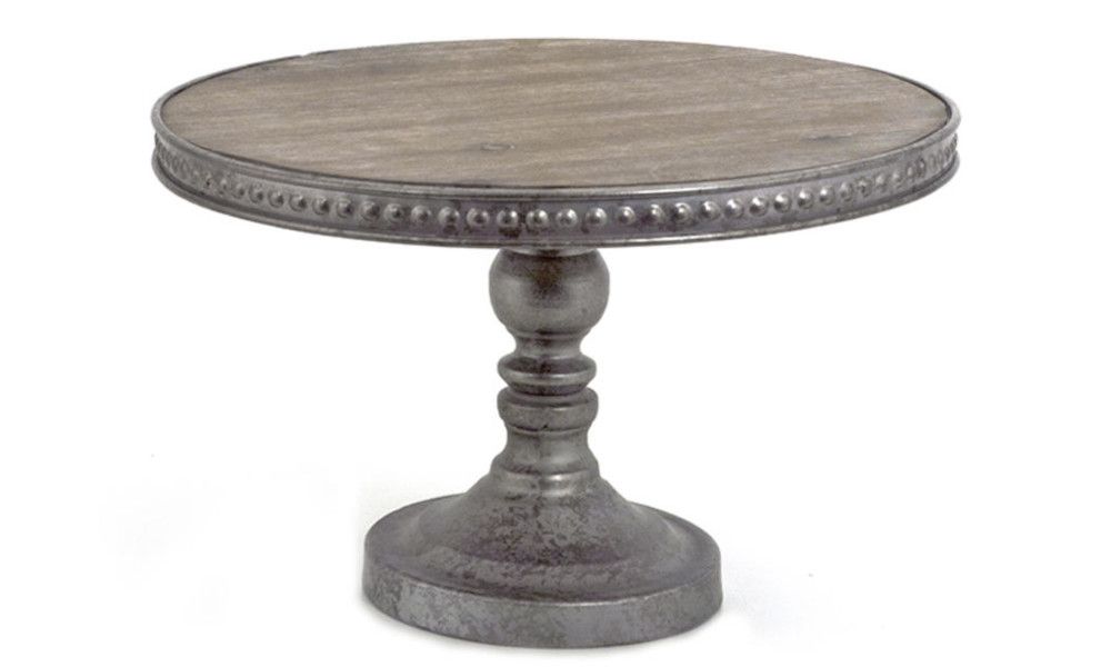 CAKE STAND ΑΠΟ ΞΥΛΟ ΜΕ ΜΕΤΑΛΛΙΚΗ ΕΠΕΝΔΥΣΗ, V