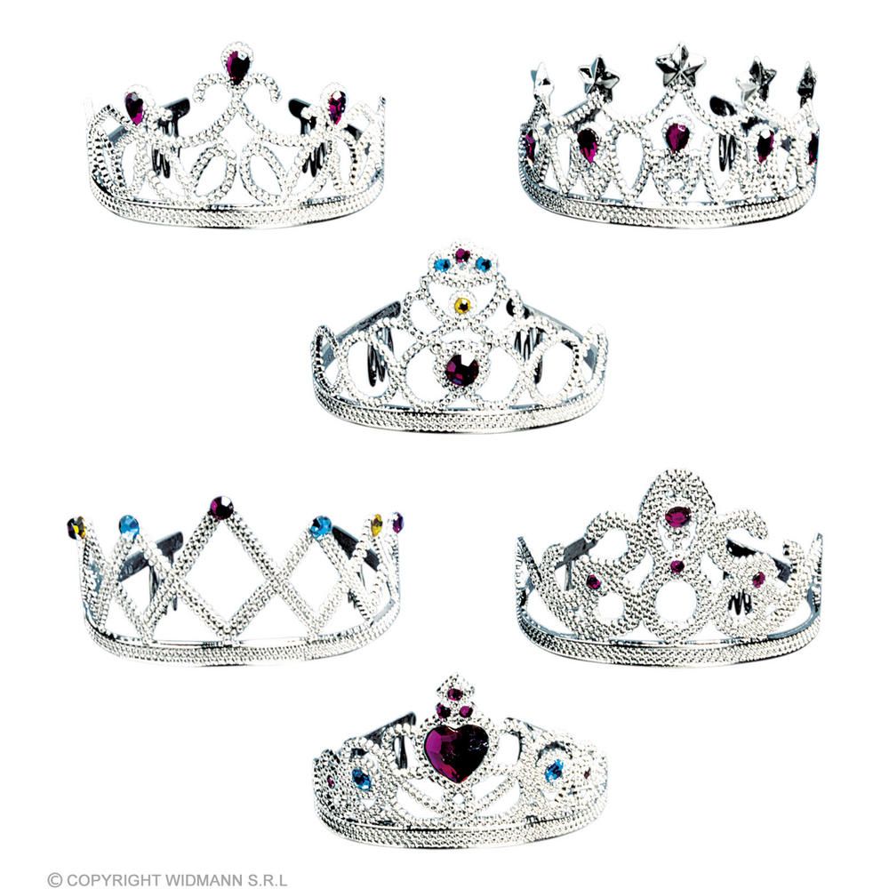 "JEWELLED TIARAS" 6 styles ass.