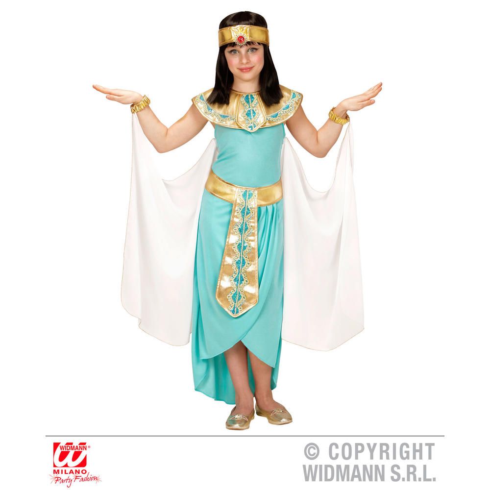 "EGYPTIAN QUEEN" (dress, belt, collar, cuffs, headpiece, cape)