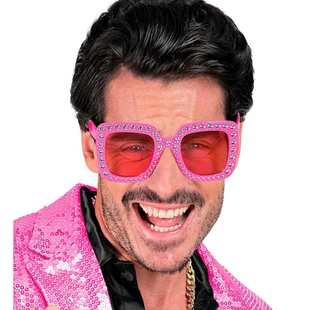 GLASSES STRASS PINK