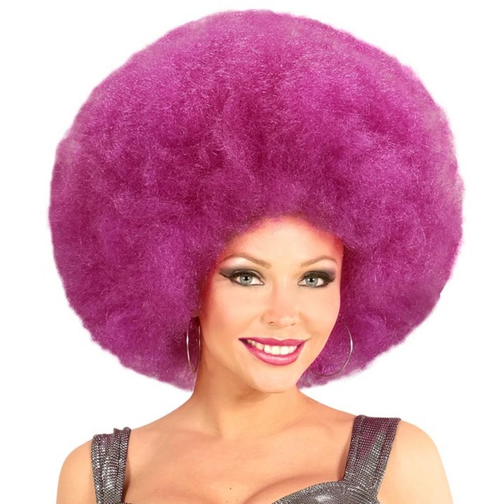 Top quality  PURPLE OVERSIZED AFROWIG  in polybag