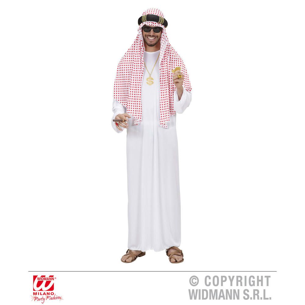 "ARAB SHEIK" (robe, headpiece)