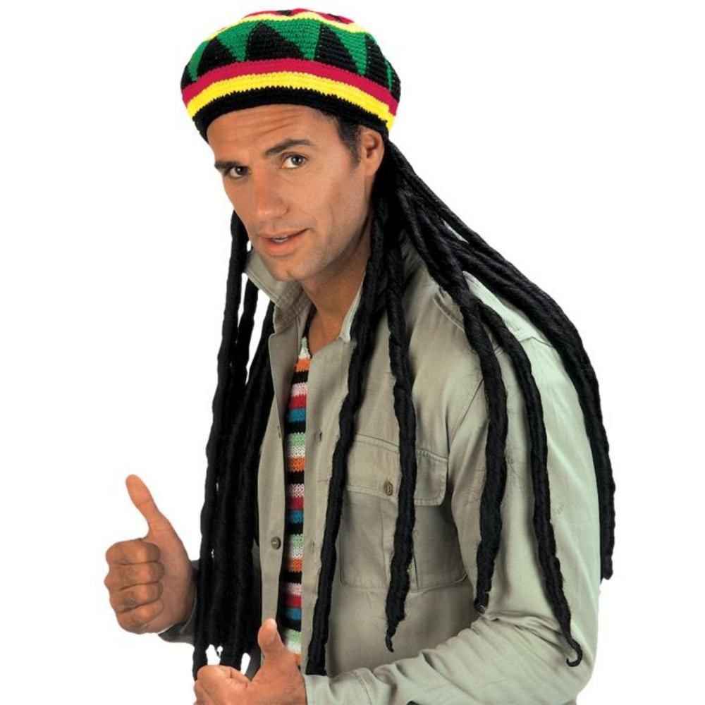 RASTA TAM WITH EXTRALONG DREADLOCKS