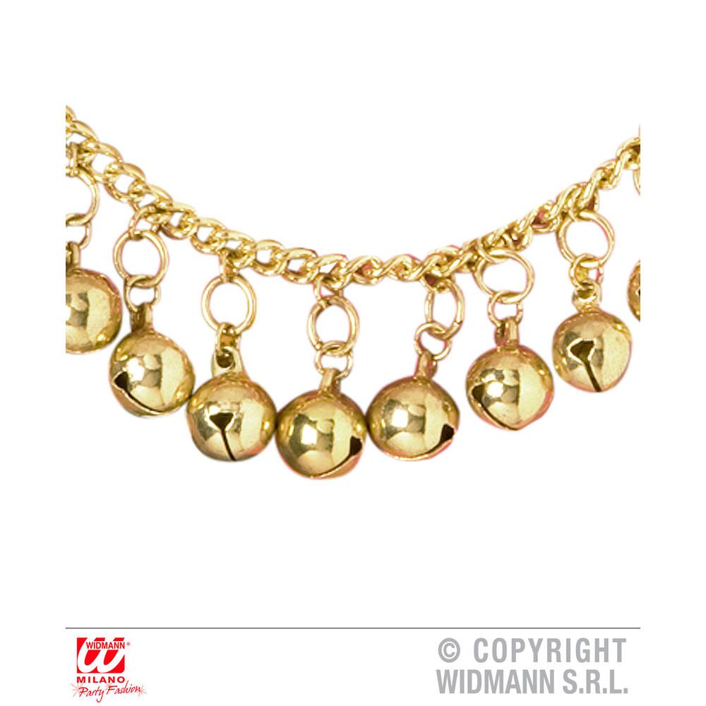 ANKLET WITH GOLD BELLS
