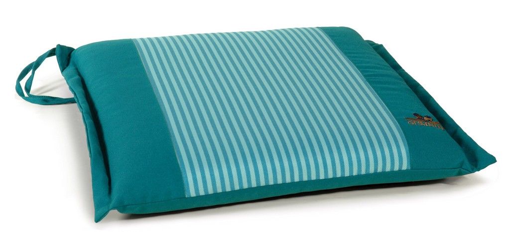 Cyan Stripes Μαξιλάρι Κάθισμα 40x43
