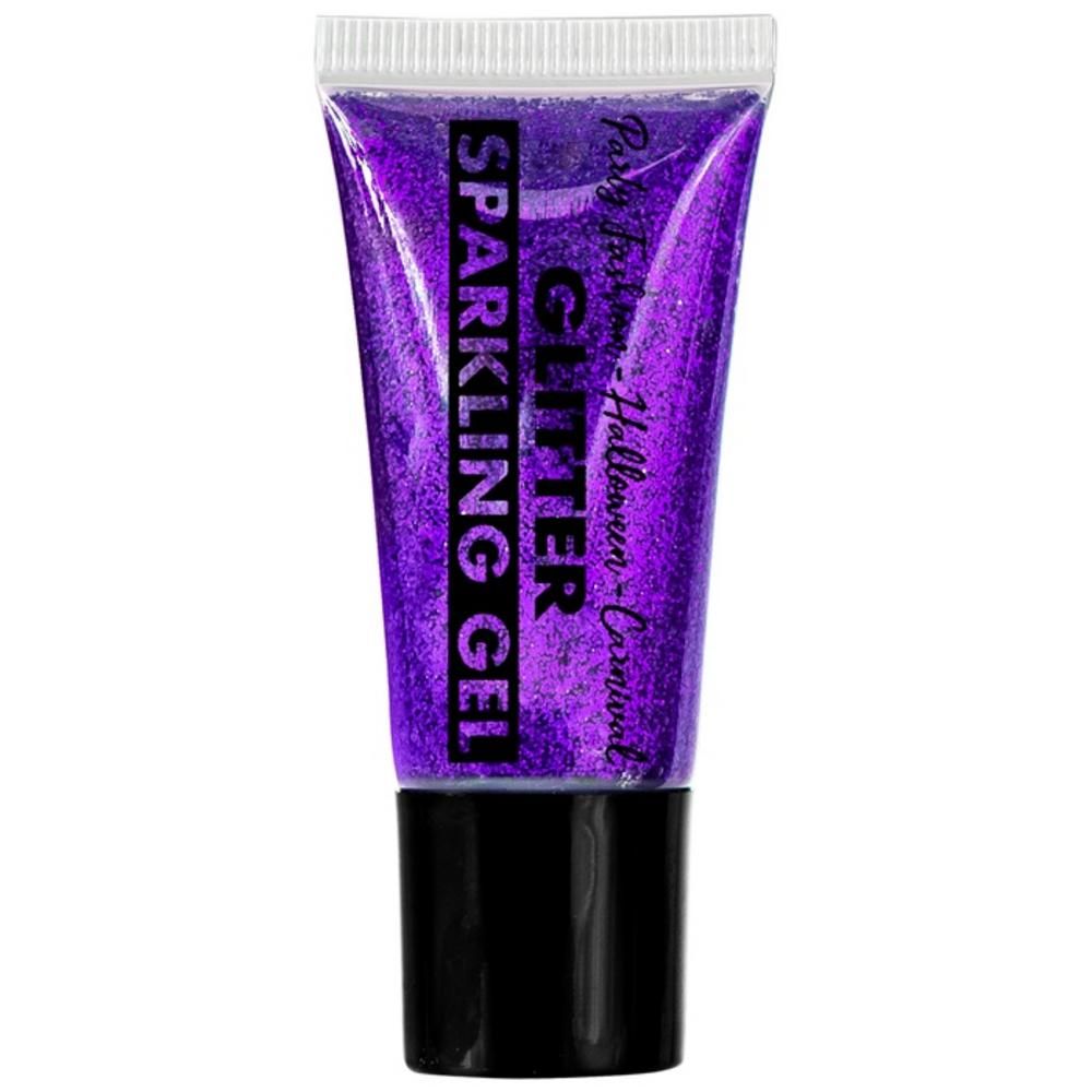 SHIMMERING GEL IN DISPENSER TUBE - PURPLE display box - 25 ml