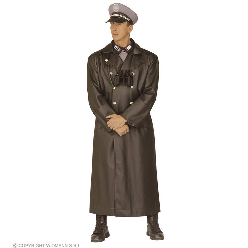 GENERAL'S COAT (leatherlook longcoat)