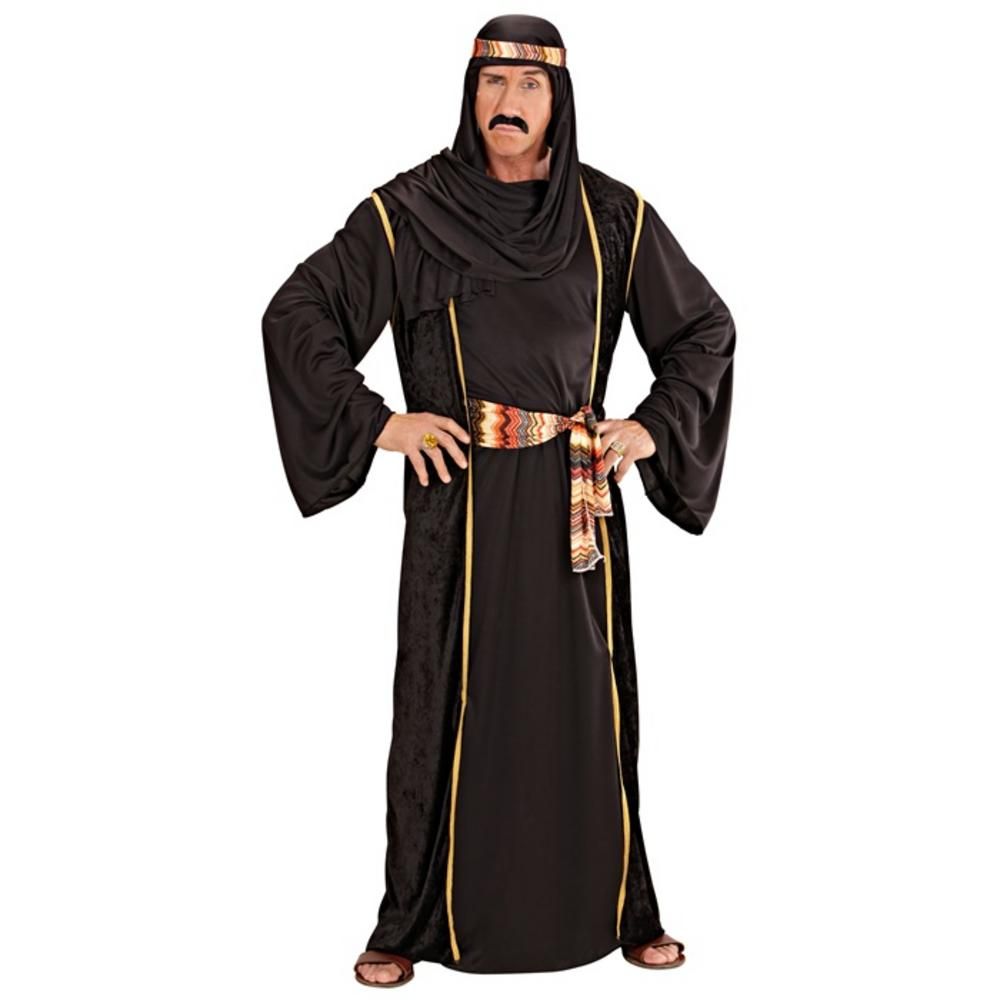 Arab Sheik (Robe - Long Vest - Belt - Head Scarf) (XL)